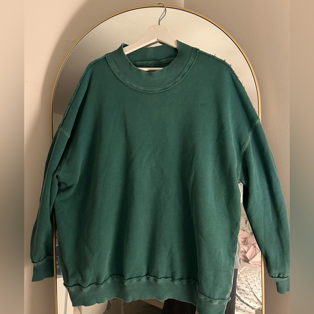 We The Free Palm Springs Pullover in Foliage Green - Picture 2 of 4